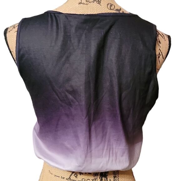 Ombre Cropped Top Size S New - Picture 3 of 6